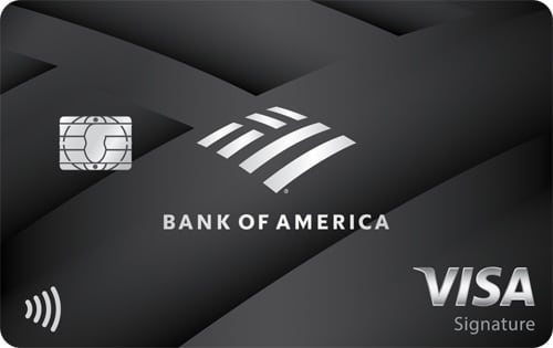 bank of america debit card design