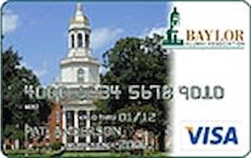 baylor alumni association select rewards visa platinum card