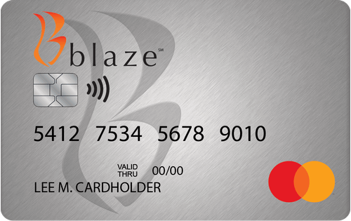 blaze credit card