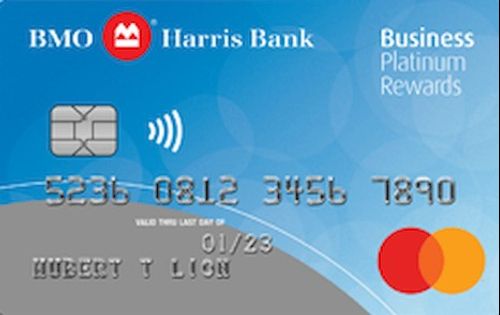bmo harris bank business platinum rewards credit card