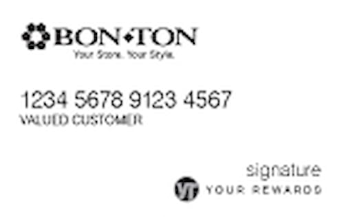 bon ton credit card