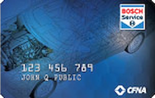 bosch car service credit card