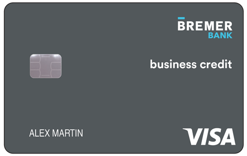 bremer bank visa business real rewards card