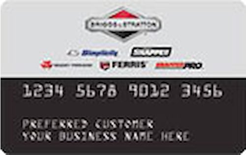 Briggs & Stratton Credit Card