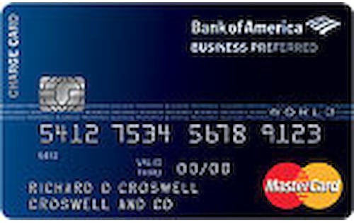 business preferred charge card