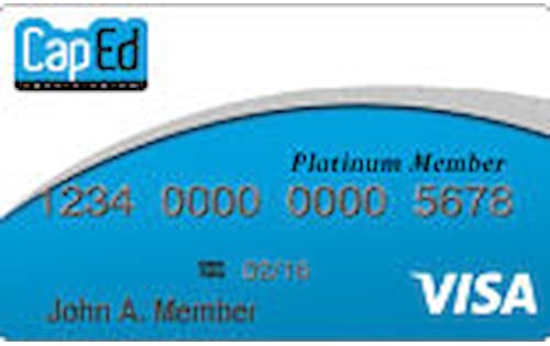 caped credit union platinum credit card