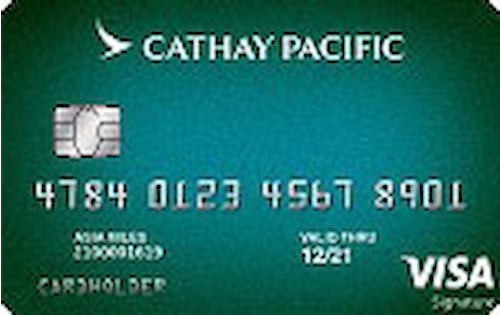 cathay pacific visa signature credit card