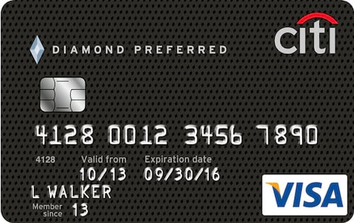citi diamond preferred card visa