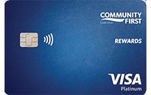 Community First Credit Union Visa Platinum Rewards Card