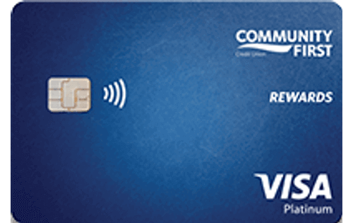 community first credit union platinum rewards visa card