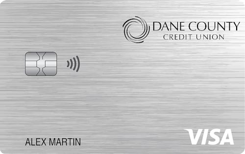 dane county credit union secured visa card