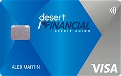 desert financial credit union visa platinum card