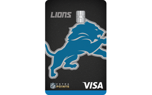 detroit lions credit card