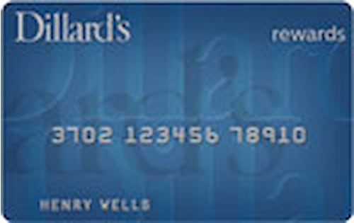 dillards store card