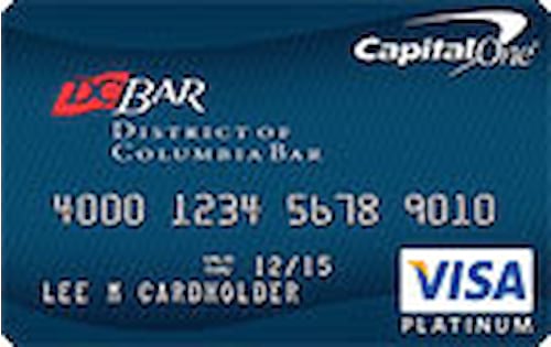 district of columbia bar credit card