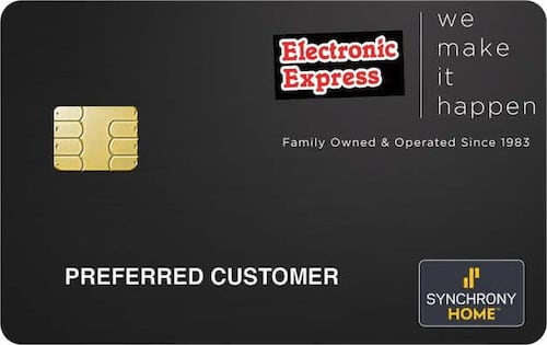 electronic express credit card
