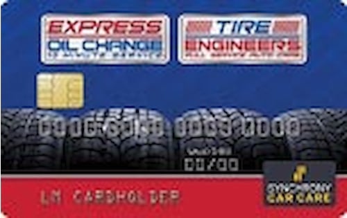 Express Oil Change & Tire Engineers Credit Card