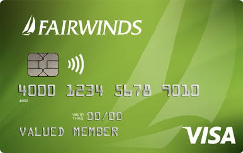 fairwinds credit union cash back visa credit card