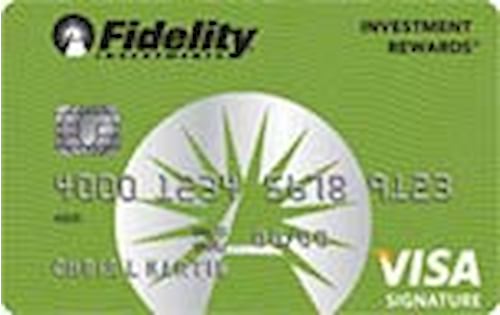 fidelity investment credit card