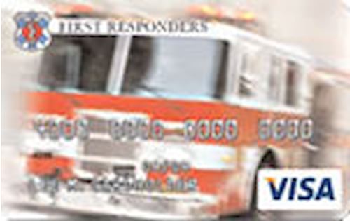 first responders financial rewards visa credit card