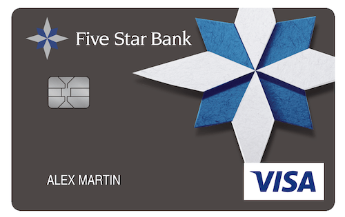 five star bank secured secured visa card