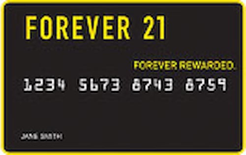 Forever 21 Store Card