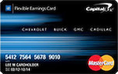 gm flexible earnings credit card