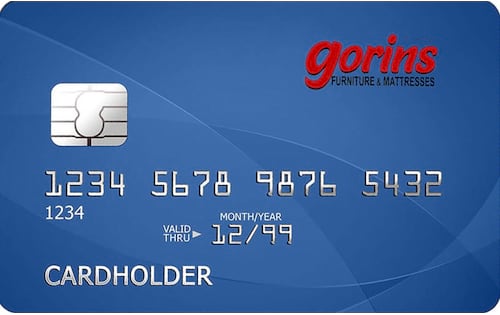 Gorin's Furniture and Mattress Credit Card