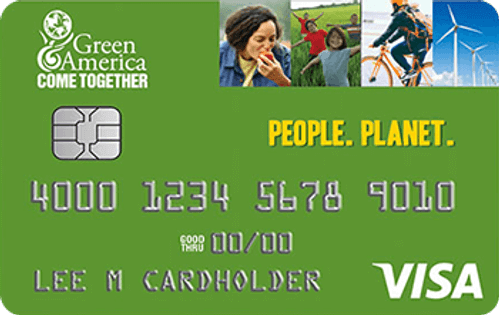 green america credit card