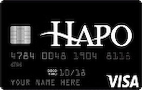 hapo community credit union share secured visa