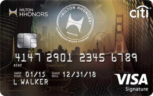 Citi Hilton Honors Visa Signature Card