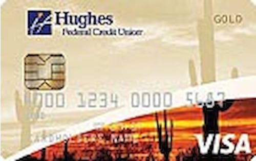 hughes federal credit union visa gold card