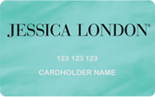 jessica london credit card