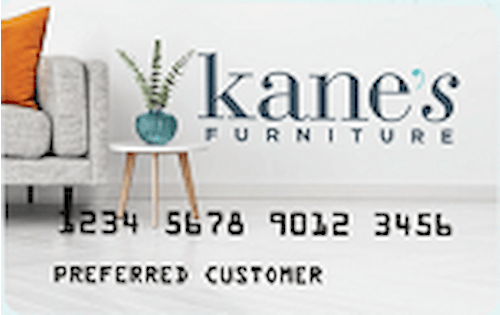 kanes furniture credit card