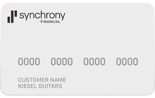 kiesel guitars credit card
