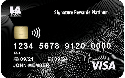 los angeles federal credit union signature rewards platinum