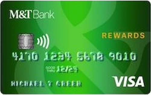 m t visa credit card with rewards credit card