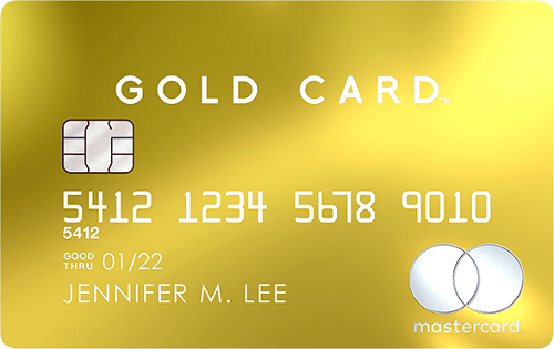 mastercard gold credit card