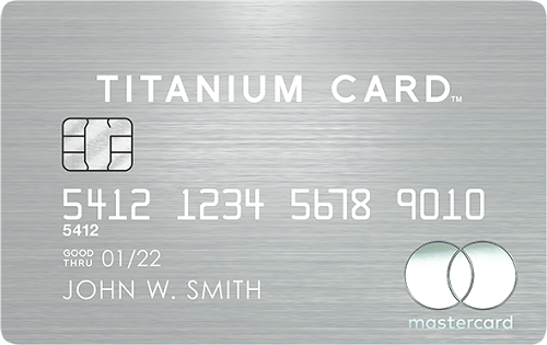mastercard titanium credit card