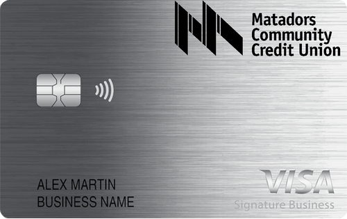 matadors community credit union business credit card