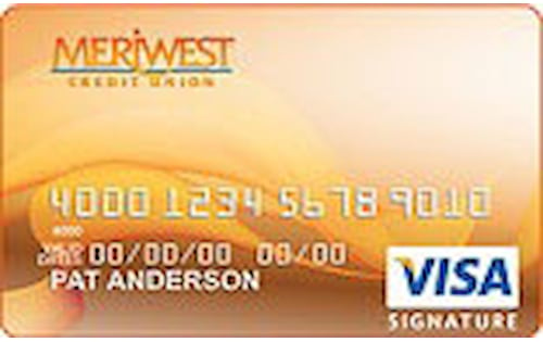 meriwest credit union bonus rewards credit card