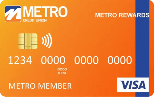 metro credit union rewards visa credit card