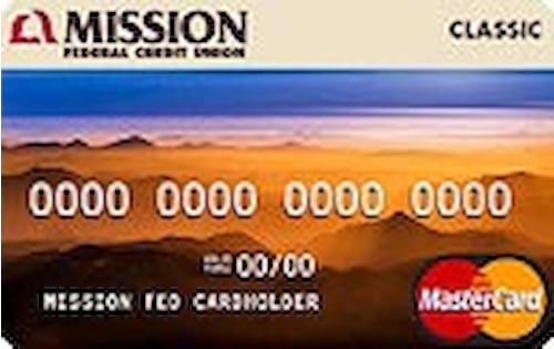 mission federal credit union classic credit card