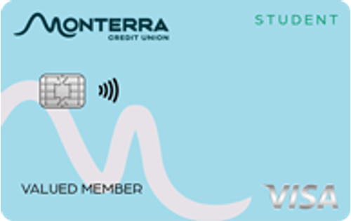 monterra credit union student credit card