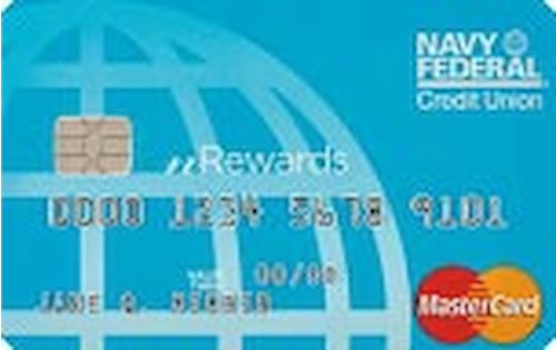 navy federal credit union nrewards credit card