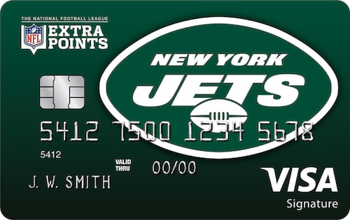 new york jets credit card