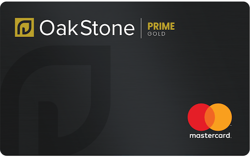 OakStone Secured Mastercard Gold Credit Card