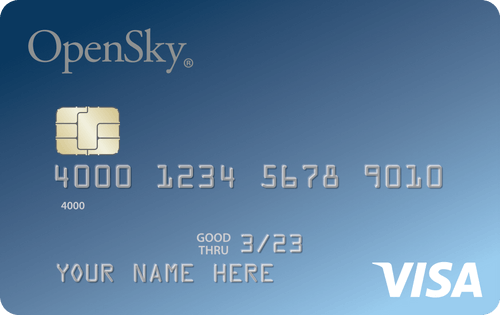 Can you rent a car with an OpenSky credit card?