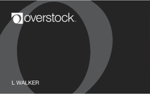 overstock store card