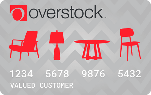 overstock store card